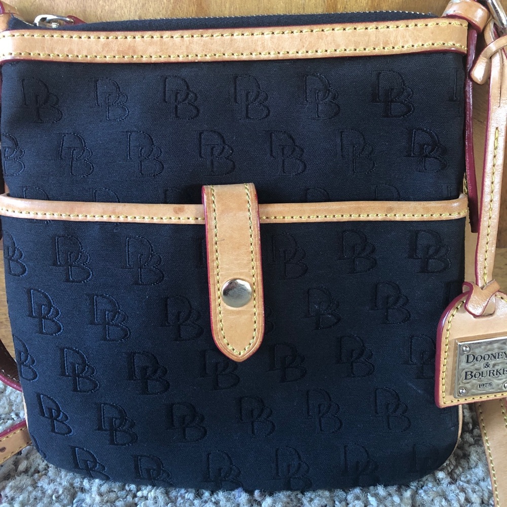 Dooney and Bourke Crossbody Black Nylon purse